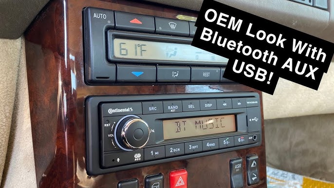 BMW E30 Continental TR7412UB-OR Radio Install [period correct] 