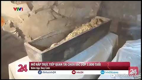 Ai cập mở nắp quan tai xac ướp vấn còn nguyên vẹn