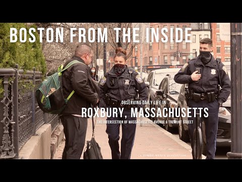 Observing Daily Life in Roxbury, at the Intersection of Mass Ave. and Tremont Street in Boston, MA