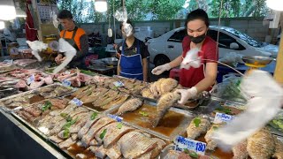 ปลาเนื้ออ่อนสดๆ ตลาดบายพาส จ.สกลนคร แมงแคงเมนูเด็ด ของป่าแนวแซ่บ