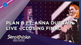 Plan b ft. anna dufrain - jack's and sally's song live closing final
simsovision 2020