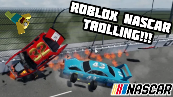 TROLLING ROBLOX NASCAR RACERS! | just daytona. (Roblox)