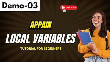 Appian Demo 03 | Local Variables | Tutorial for Beginners +91 9885312299