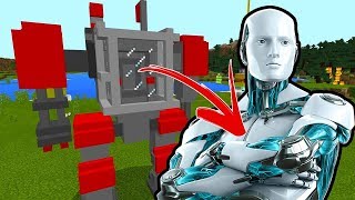 How to Spawn a SMART ROBOT | Minecraft PE
