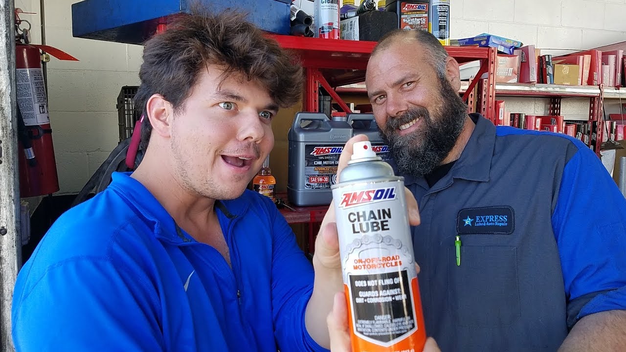 AMSOIL Chain Lube & Best Garage Door Grease YouTube