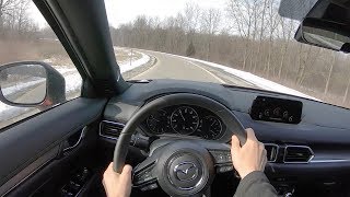 2019 Mazda CX-5 Signature Turbo - POV Test Drive (Binaural Audio)