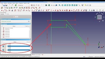 FreeCAD 0.21 Sketch défectueux (lignes superposées) : Wire not closed