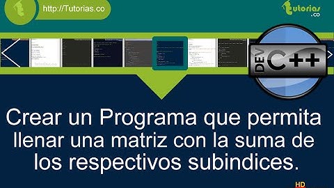 arrays – visual c++ (matriz suma de subindices)