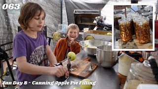 Preserving / Canning Apple Pie Filling - No Clearjel / Thermflo | Sourdough | Off Grid Australia 063