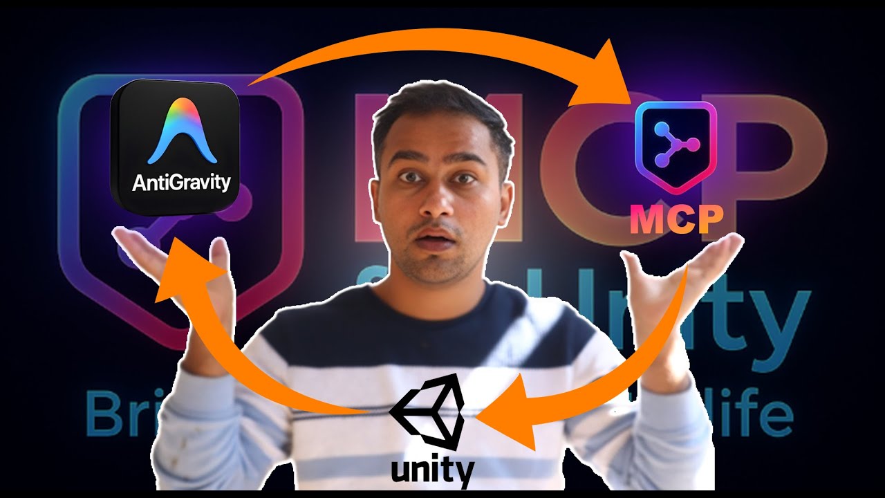 Unity MCP tutorial : I Made a 3D Game in Just 14 Minutes (MCP + Antigravity, Unity, Vibe Coding)