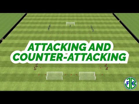 Football Coaching Practice: Attacking and Counter-Attacking