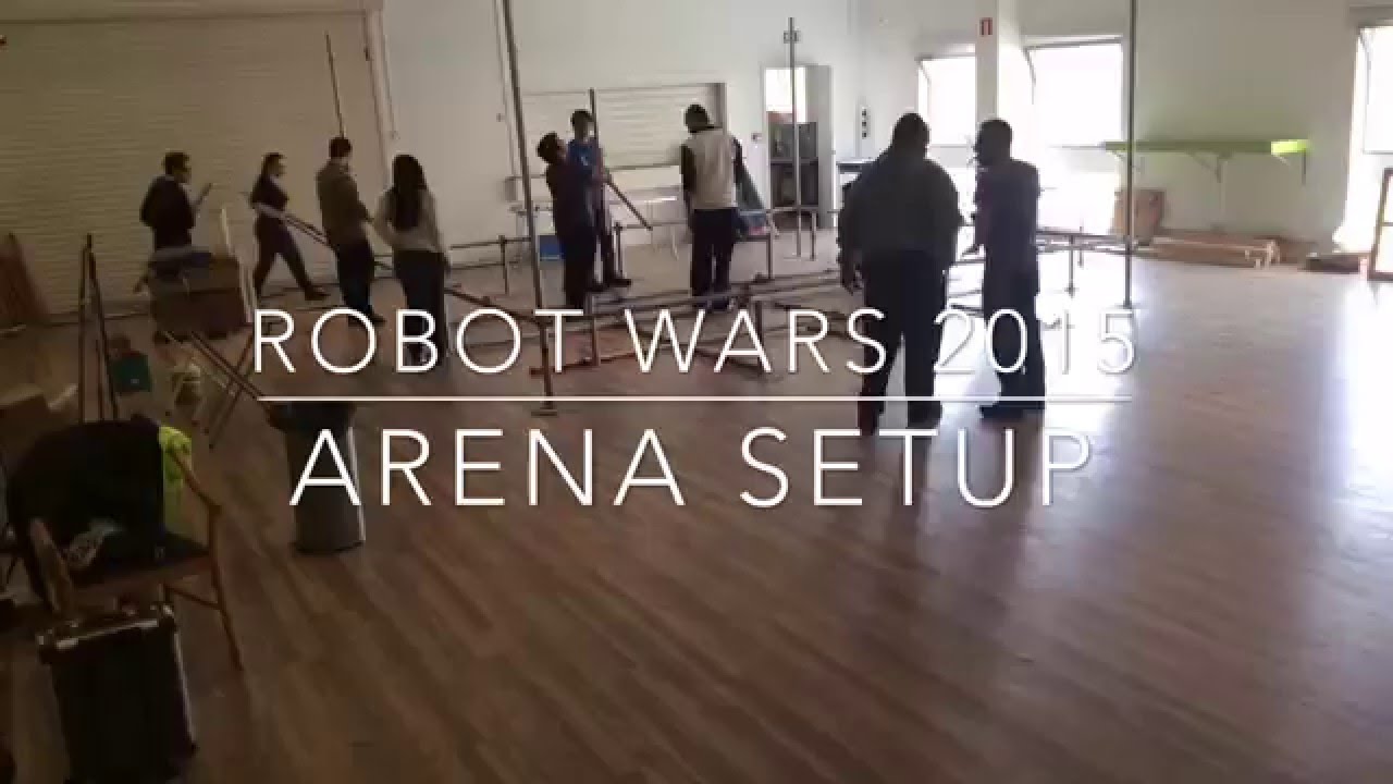 Robot Wars 2015 - Arena Setup