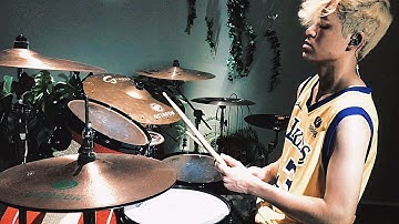 I See Stars - Running With Scissors - Matthew Drums- Drum Playtrough Inspired Luke Holland💀