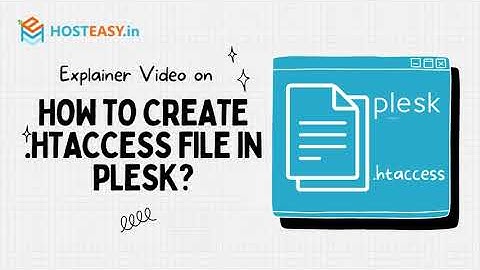 How to Create .htaccess File in Plesk | Step-by-Step Tutorial 💻✨