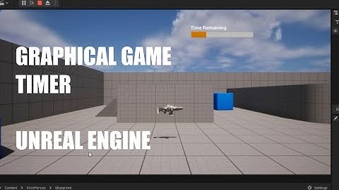 Graphical Game Timer in Unreal Engine