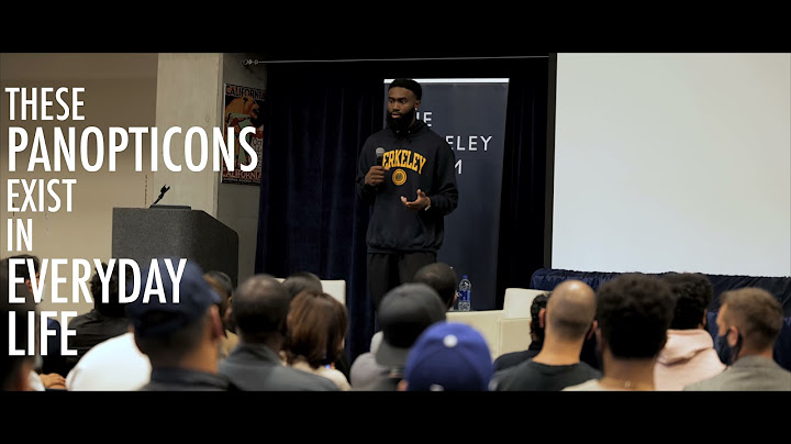 More Than 7: Jaylen Brown speaks at Berkeley on Panopticism