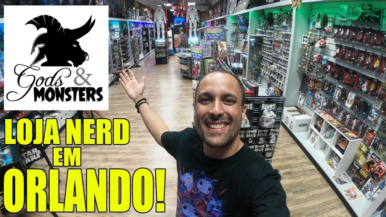 Gods and Monsters Orlando - comic book shop and action figures store for  the nerd / geek fans 
