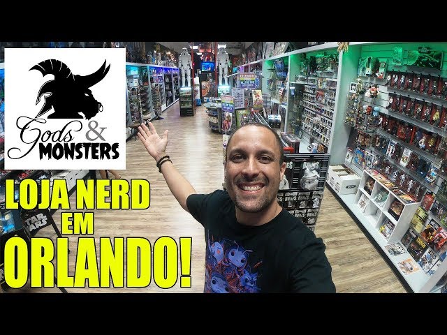 Uma loja para os amantes do universo geek em Orlando