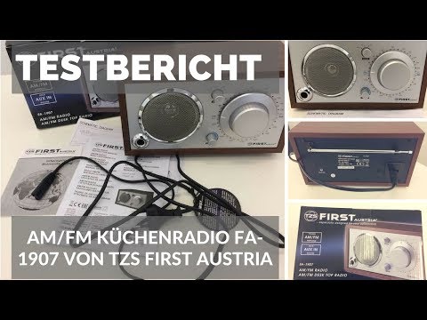 ► Test-Video Nostalgieradio FA-1907 von TZS First Austria auf Deutsch ☑