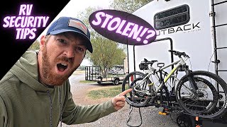 Stolen Bikes!? RV Security TIPS & Don't Be A Victim