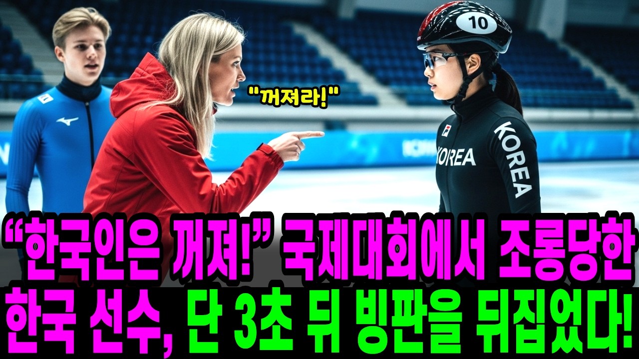 한국인은 꺼져! 국제대회에서 조롱당한 한국 선수, 단 3초 뒤 빙판을 뒤집었다. #피겨 #스케이트 #우승 #금메달