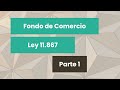 TRANSFERENCIA DE FONDO DE COMERCIO PARTE 1 | HAROLDO GAVERNET