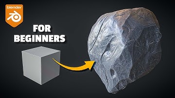 Sculpting a stone/rock in Blender for beginners