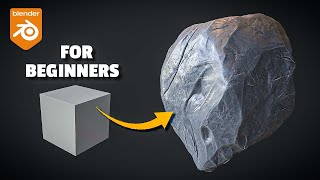 Sculpting a stone/rock in Blender for beginners