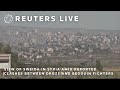 LIVE: View of Sweida amid reported clashes between Druze and Bedouin fighters