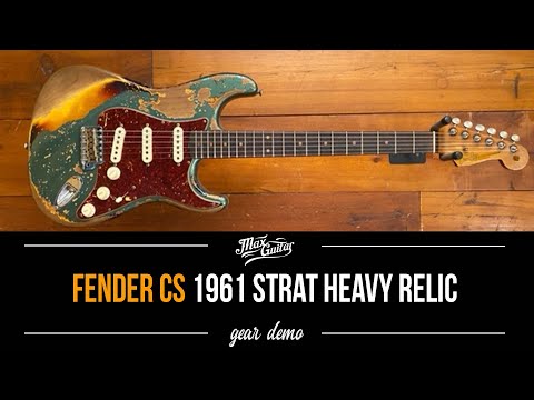 Fender CS LTD 1961 Roasted Strat Super Heavy Relic Sherwood Green
