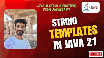 Master String Templates in Java 21 — The Future of String Handling 🚀