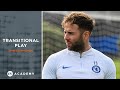 James simmonds chelsea  coaching transitional play  cv academy session