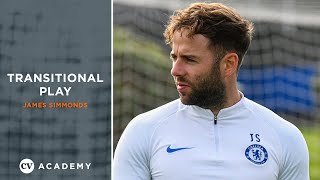 James Simmonds, Chelsea • Coaching transitional play • CV Academy session