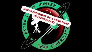 Decaying Orbit of a Star Port - Elite Dangerous Odyssey