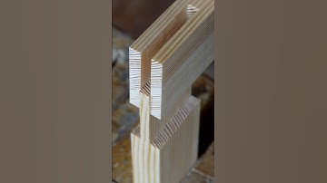 Joinery with hand tools #joinery #woodworking #asmr #satisfyingvideo #madera #bois #wood #holz