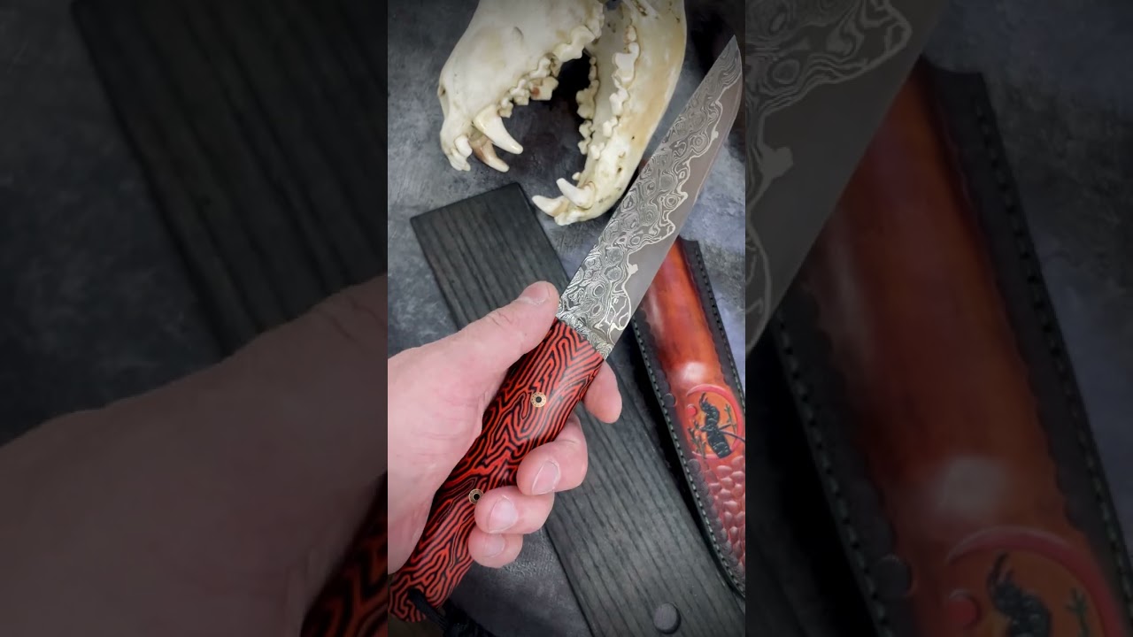 Авторский нож "Танто"