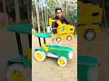 Big size JCB Excavator Vs Biggest Rc Jhon deer Tractor | Remote Controlled tractor #tractor