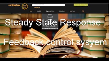 Steady State Response  - Feedback Control System