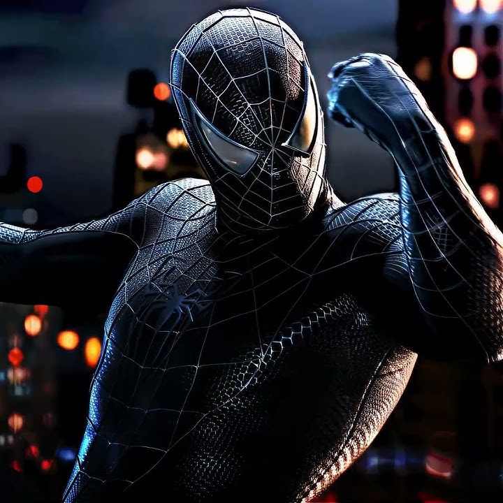 Download lagu Black Suit Spider-Man Edit / Gesaffelstein - Aleph (slowed & reverbed)