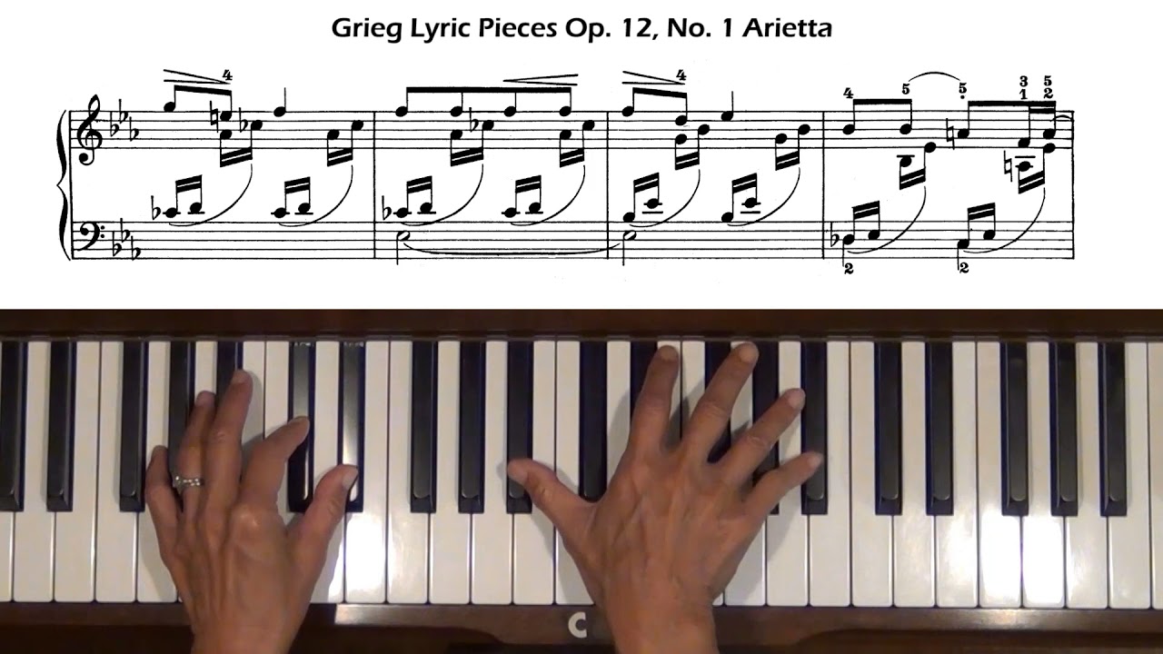 Grieg Arietta Op 12 No 1