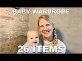 Baby Capsule Wardrobe: 26 items you need 0-6 month (per size)