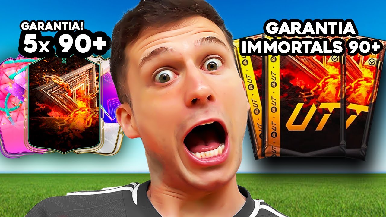 VÁRIAS GARANTIAS IMMORTALS DA LOJA & 5x 90+ 🔥🔥 SEGUIMOS SEM PREJUDICAR 🤣 EA FC 25 ULTIMATE TEAM BR