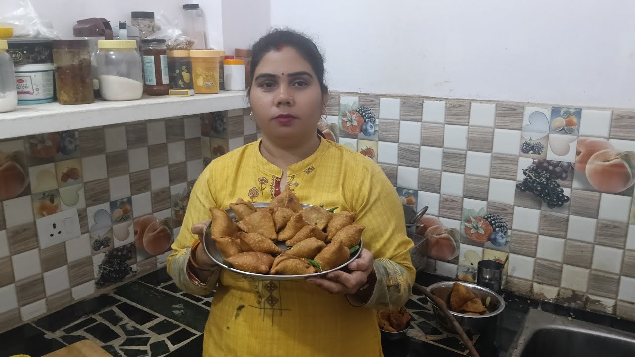 अगर आपने ऐसे घर पर बनाकर गेहूं और मटर के समोसे खा लिए तो बाहर के मैदे के समोसे खाने भूल जाएंगे 🫛🫛