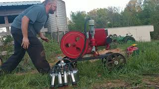 Taylor vacuum engine with milker