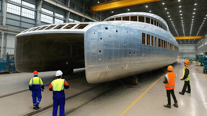 You Won’t Believe How They Built the World’s Fastest & Largest Aluminum Catamaran Ever!
