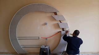 картинка: Гипсокартонная библиотека 3/4 кружка