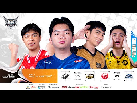 🔴 LIVE | MPL ID S13 | Regular Season | Hari 1 Minggu 4