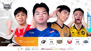 🔴 LIVE | MPL ID S13 | Regular Season | Hari 1 Minggu 4
