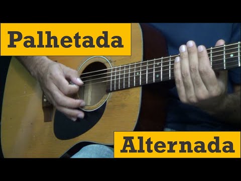 Palhetada Alternada como fazer | Curso de violão com Christian Coelho