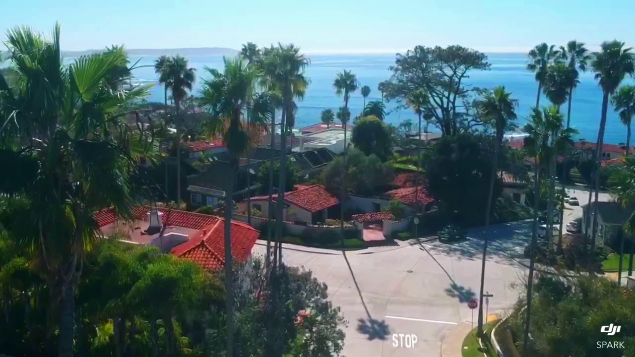 Aerial Tour of the Lower Hermosa area within La Jolla California, Dream
